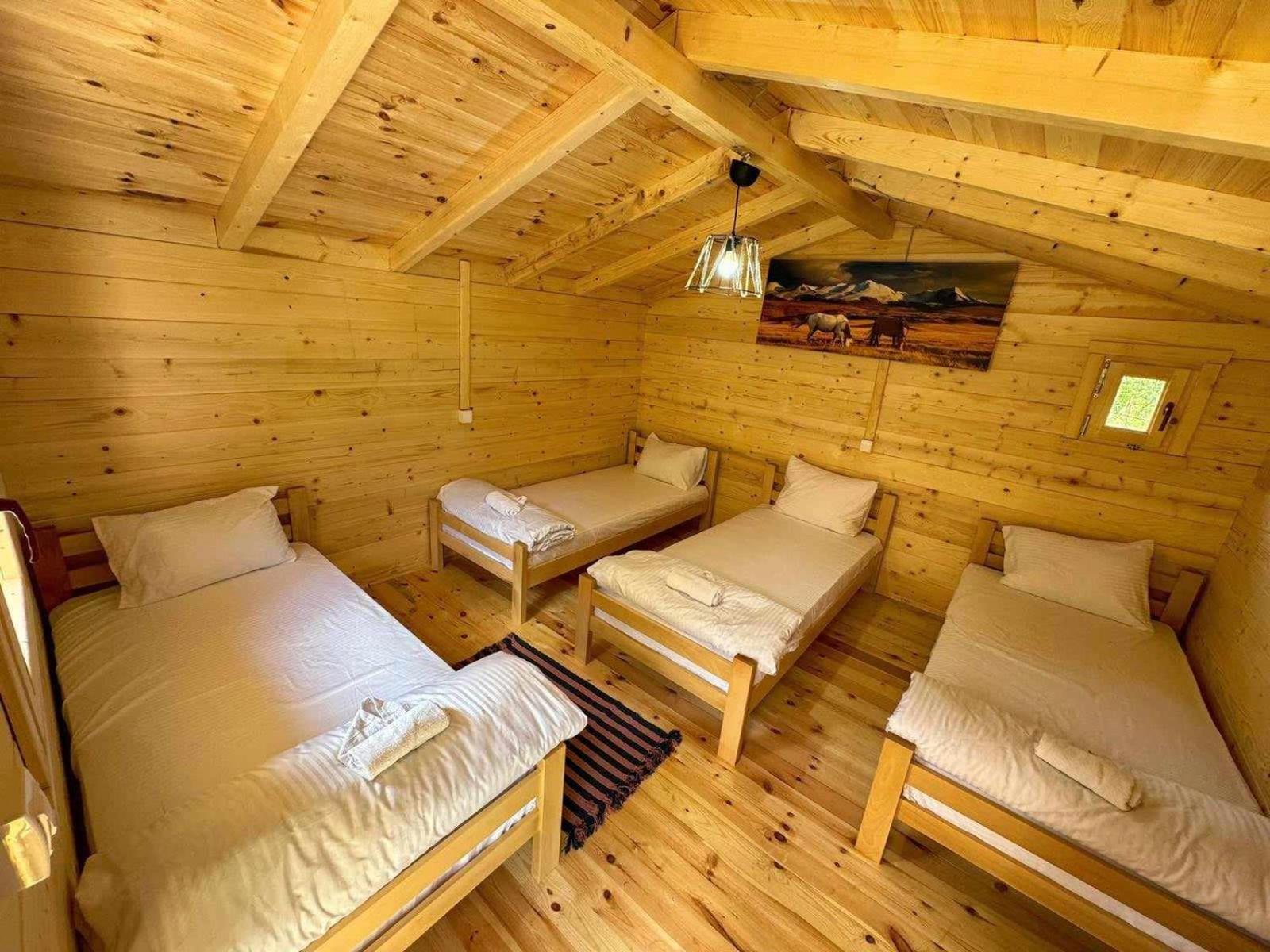 Gusinje Dedushi Guesthouse &Wood Cabins-Camping Place מראה חיצוני תמונה