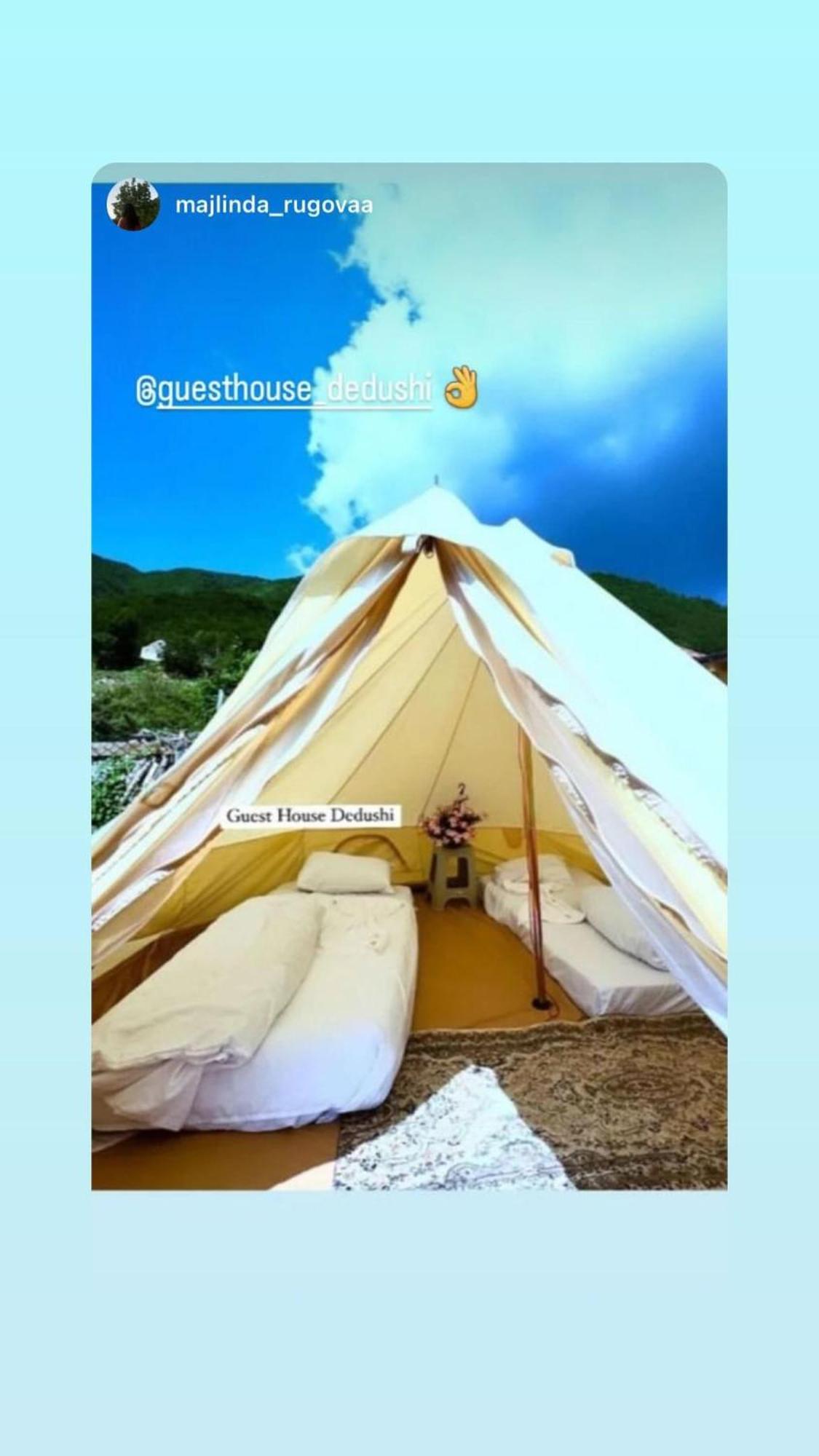 Gusinje Dedushi Guesthouse &Wood Cabins-Camping Place מראה חיצוני תמונה